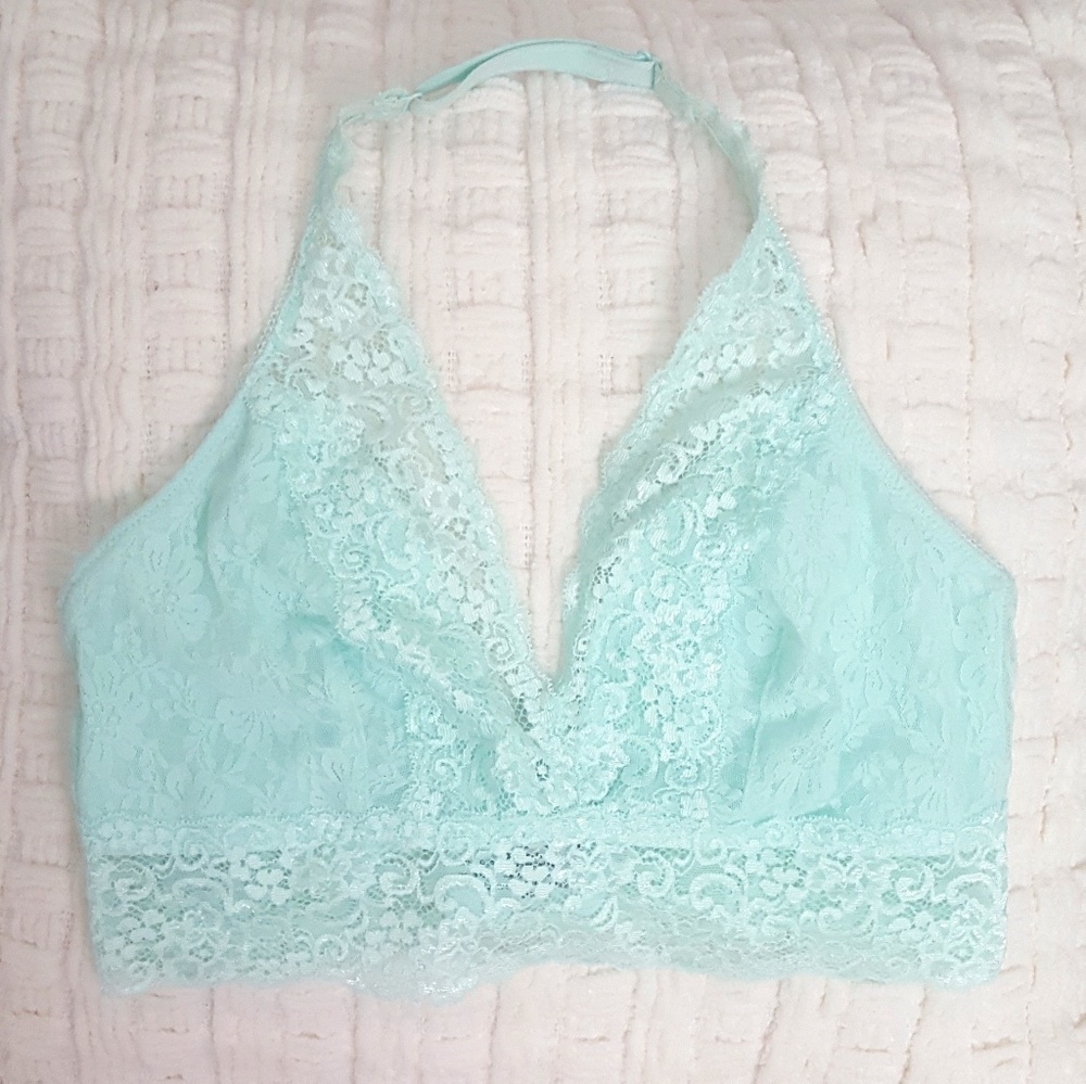 Soma Lace Halter Bralette